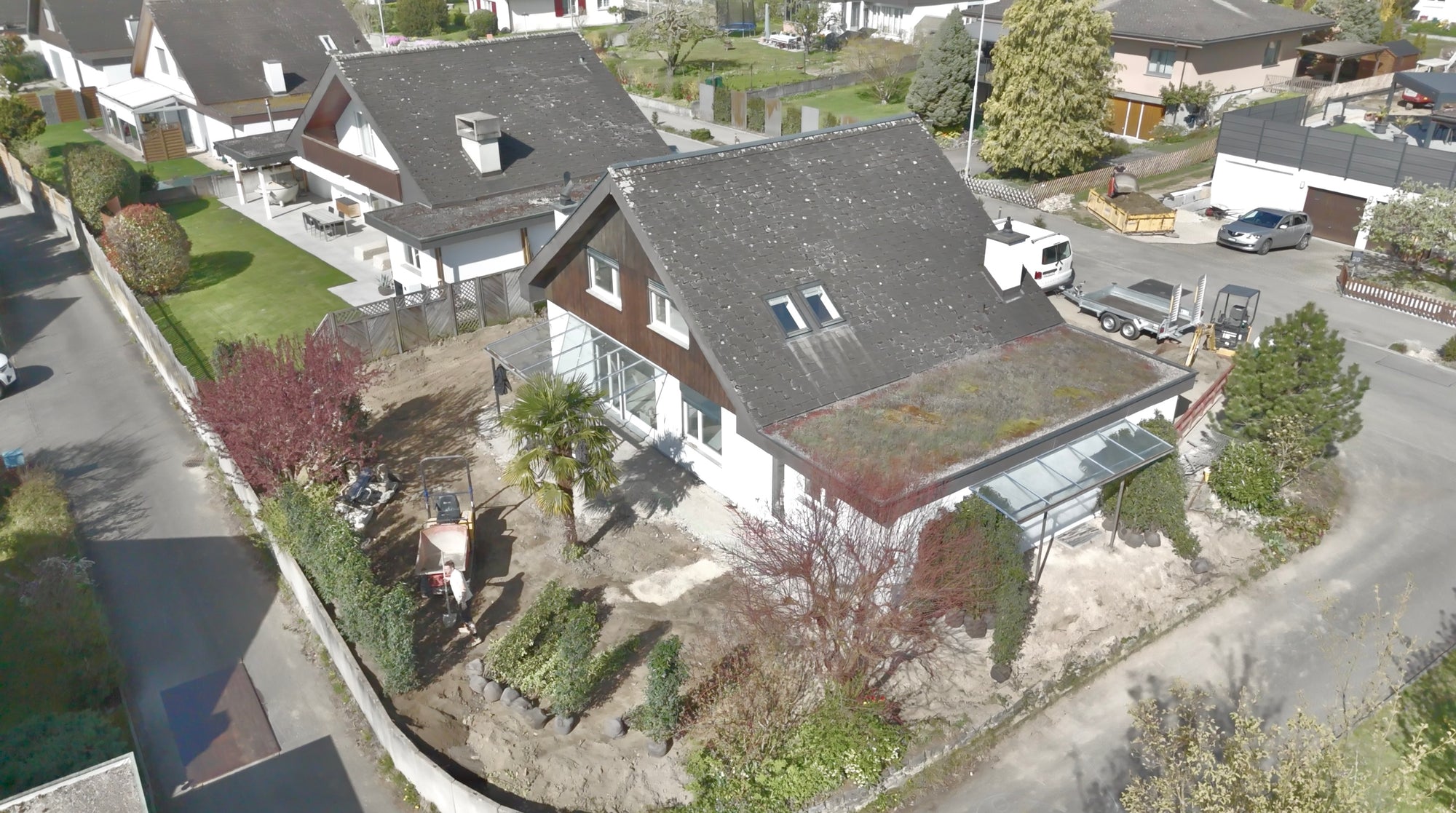 Gartengestaltung für ein MFH