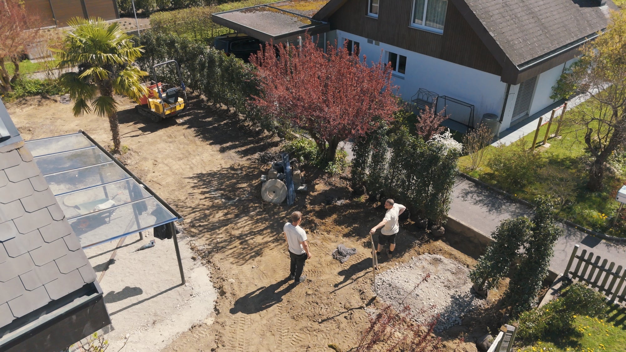 Gartengestaltung für ein MFH