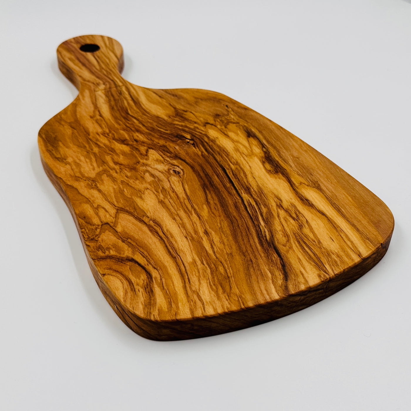 Planche à découper en bois d'olivier (sans couteau)